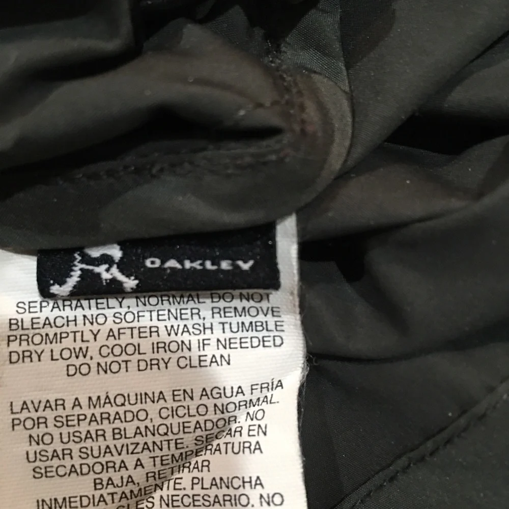Oakley Packable Quarter Zip Pullover Technical Jacket Gray/Red *Size S*